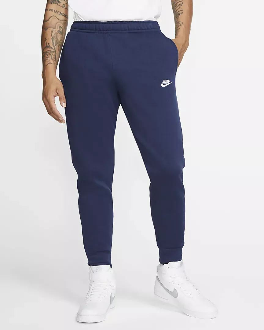 NWT NIKE Mens Big & Tall Sportswear Club Fleece Jogger Sweatpants Navy Blue