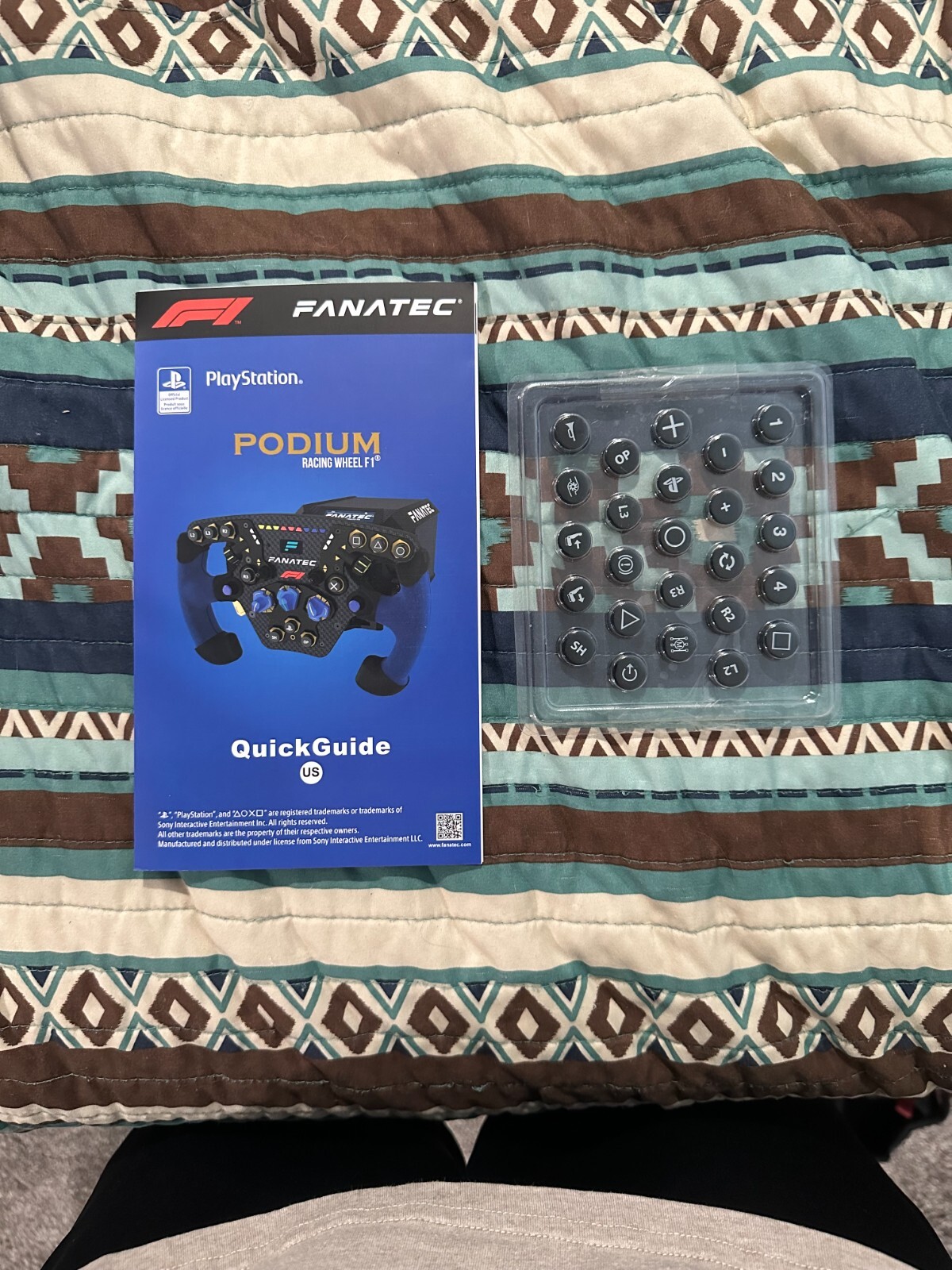 Fanatec DD1 Podium Racing Wheel F1 Bundle PS, ClubSport Pedals V3, and