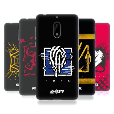 OFFICIAL TOM CLANCY'S RAINBOW SIX SIEGE ICONS SOFT GEL CASE FOR NOKIA PHONES 1