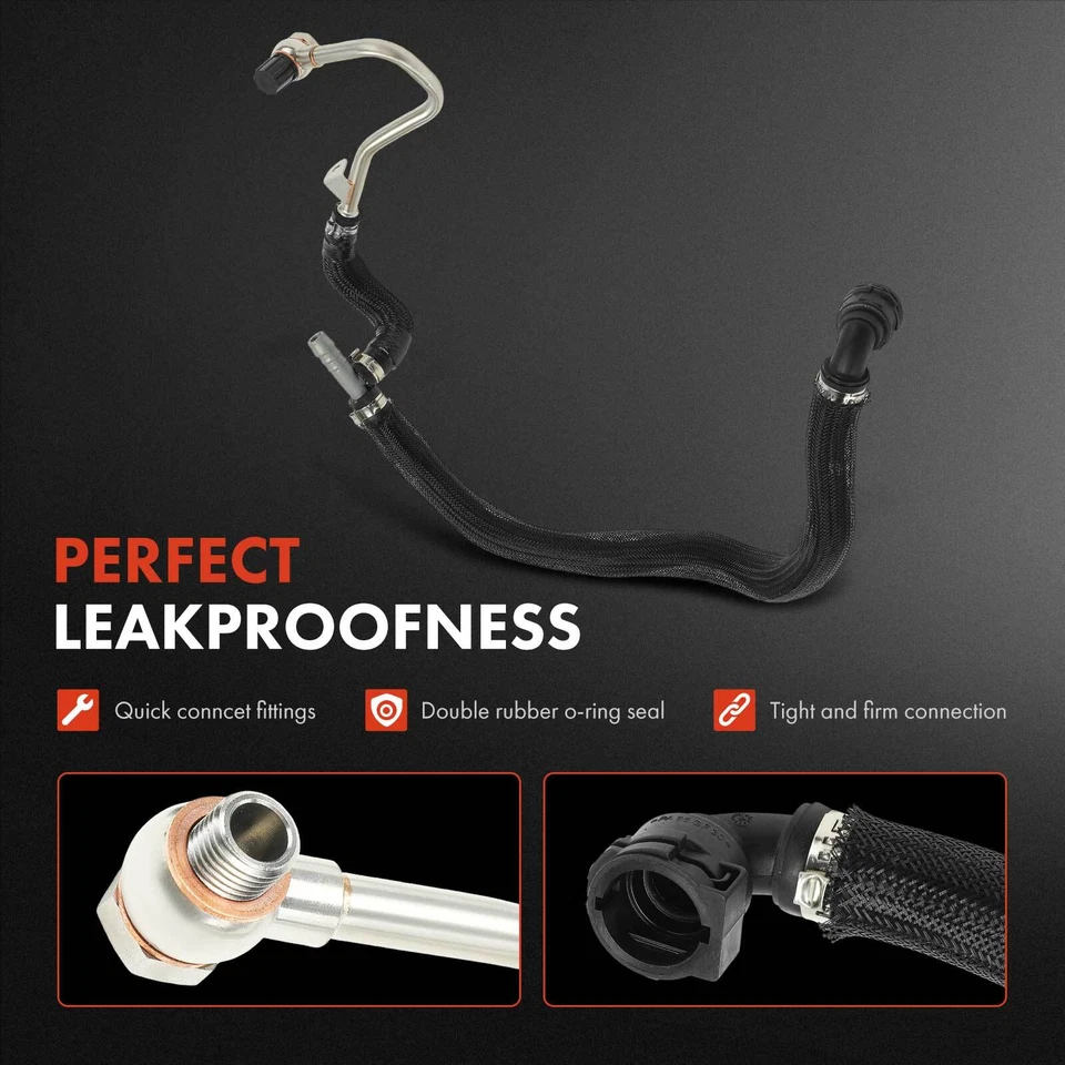 Línea de aceite turbocompresor para BMW F10 550i GT 550i GT xDrive 650i 650i Gran Coupé Foto 3 de 4