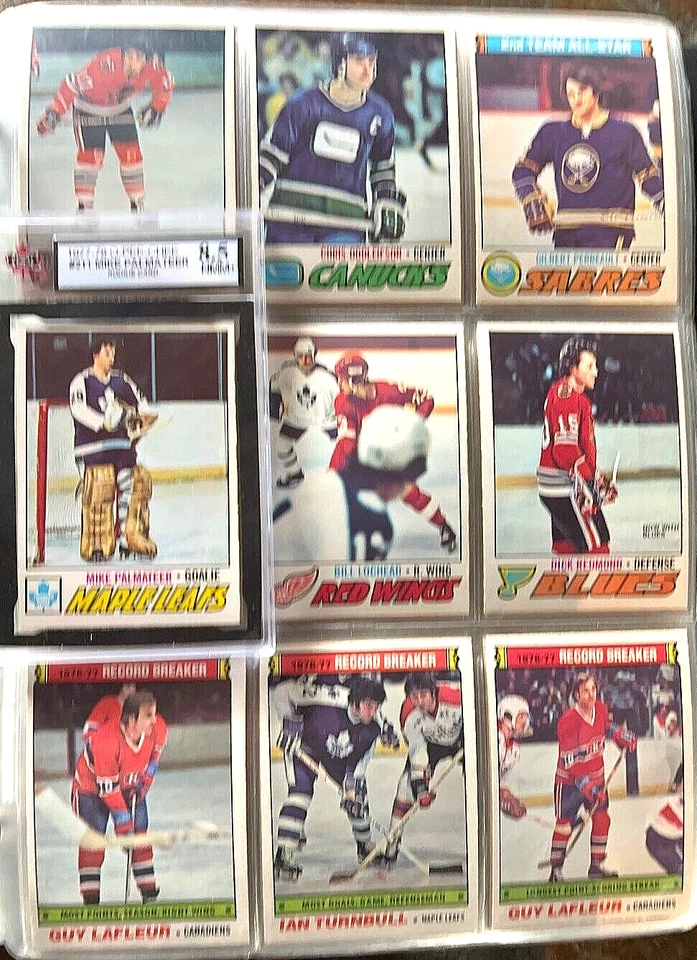 1977-78 O-PEE-CHEE HOCKEY #201-396 U PICK SINGLES 77/78 OPC PALMATEER RC - Image 3 of 4