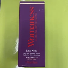 Womaness Let's Neck - Neck Firming and Decollete Wrinkle Serum - Hydrating Serum