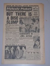 MELODY MAKER NOVEMBER 29 1958 JOHNNY DANKWORTH TOMMY EDWARDS GARY CROSBY 