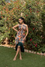 Satin One Shoulder Bodycon Dress – Women’s Wedding Guest Partywear, Gift Option