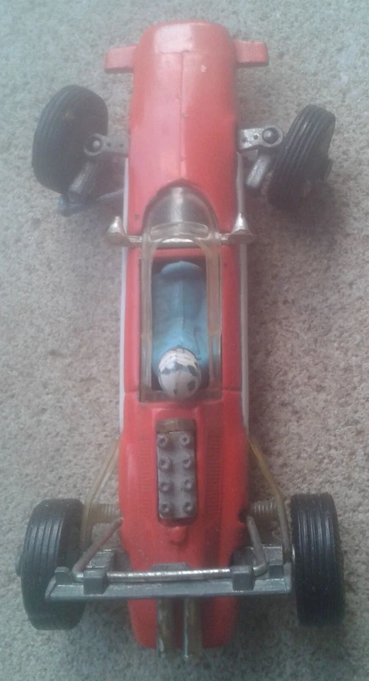 LOTUS CLIMAX F1 RED & COOPER MASERATI F1 YELLOW CORGI TOYS 1:43 - Immagine 3 di 4