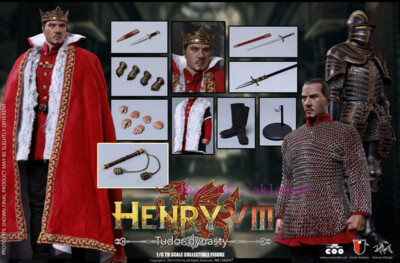 COO MODEL SERIES EMPIRES HENRY8世ライオン ver Coomodel 1/6 Se045 Empire Series Henry VIII Lion Edition In Stock