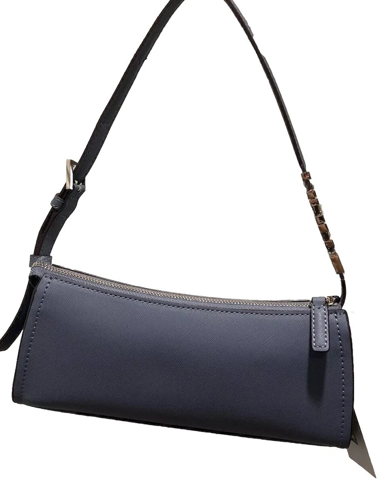 Bolso de Hombro DKNY Avril Lila/Azul Claro Pequeño $148 Foto 4 de 4