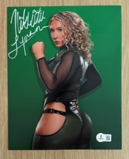 NIKKITA LYONS WWE NXT SIGNED 8X10 PHOTO BECKETT BAS 2