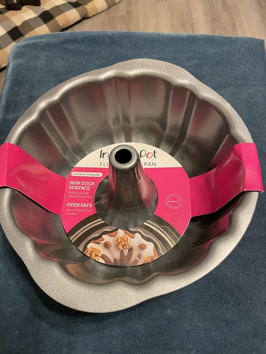 INSTANT POT FLUTED BUNDT CAKE PAN NON-STICK OVEN-SAFE QT
