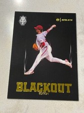 CHRISTIAN FOUTCH 2025 ONIT Arkansas Razorbacks Baseball BLACKOUT Edition SP