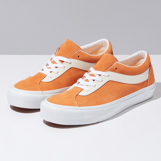 suede orange vans