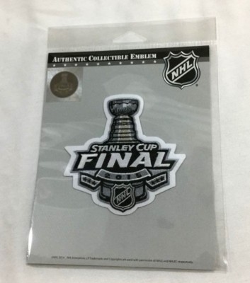 NHL 2015 Stanley Cup Final Finals Patch Chicago Blackhawks Tampa Bay Lightning 
