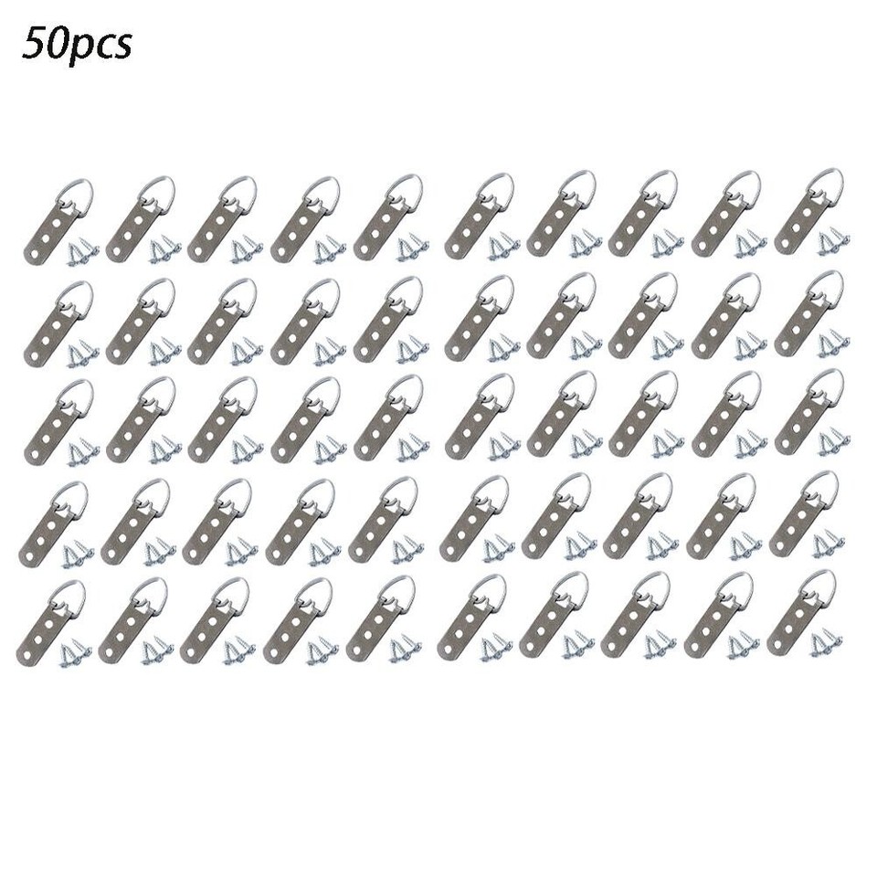 Complete D Ring Picture Hanging Kit 1050 Pieces for Various Frame Sizes