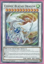 Yugioh - Cosmic Blazar Dragon - 1st Edition Card