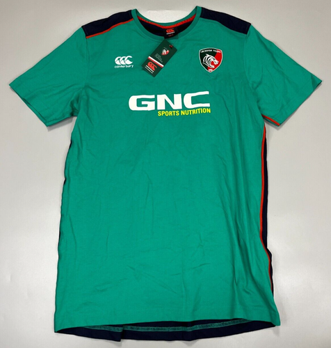 Men’s Leicester Tigers rugby shirt, size L, worn a
