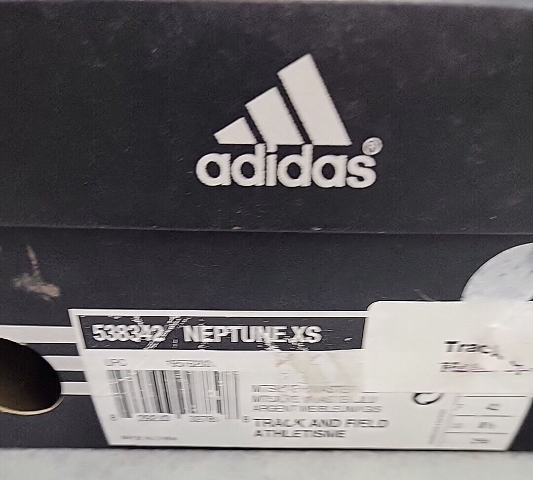 Adidas Neptune Track & Field Metal Spikes Shoes Men's Size 8.5 #538342 NIB thumbnail 2
