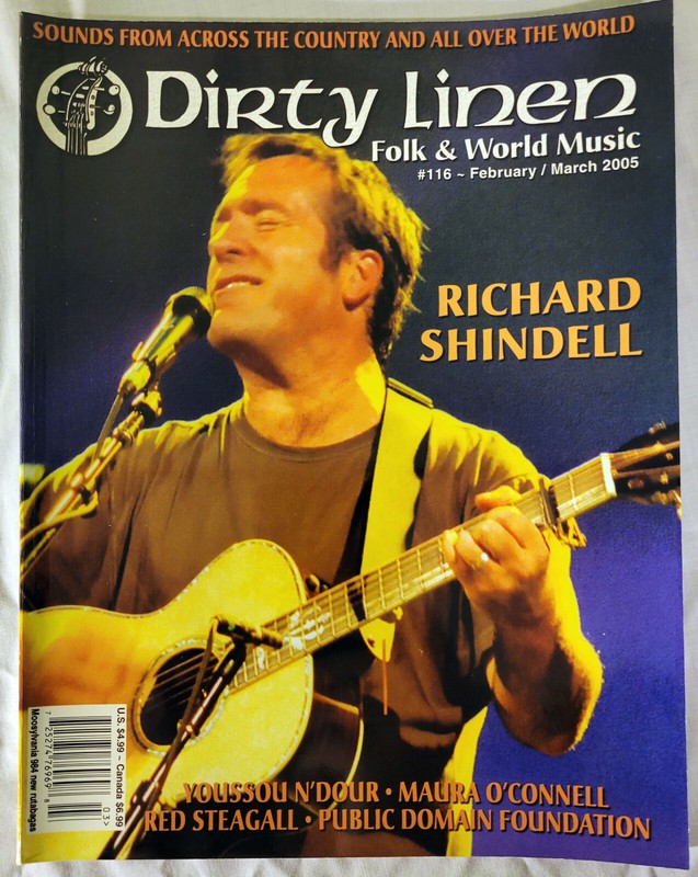 Dirty Linen folk & world music mag #116 Feb/Mar '05 Richard Shindell/Y. N'Dour/+