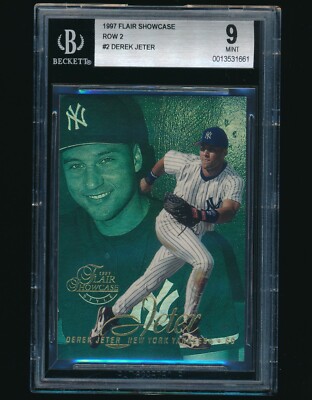 シングルカード 1997 Flair Showcase Row 0 Derek Jeter 1997 Flair Showcase - Derek Jeter #2 Row 0 for sale online