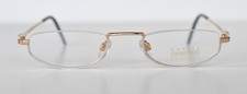 Daniel Swarovski Vintage Eyeglasses - NOS- Model S047/ 80 V6052, Gold  Stones
