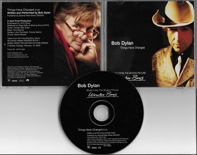 BOB DYLAN Things Have Changed RARE RADIO PROMO DJ CD single 