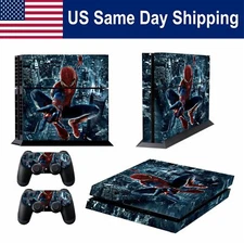 Spider Man Protect Sticker Full Set Decal Skin for PS4 PlayStation4 Boy Kid Gift