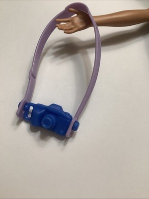 Mattel Barbie Vintage Blue Camera With Strap