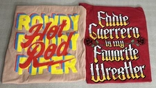 Medium T-Shirt Pro Wrestling Crate Rowdy Roddy Piper Eddie Guerrero New WWE WCW