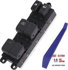 Master Window Switch Power Control Button Front Left Driver Side Compatible