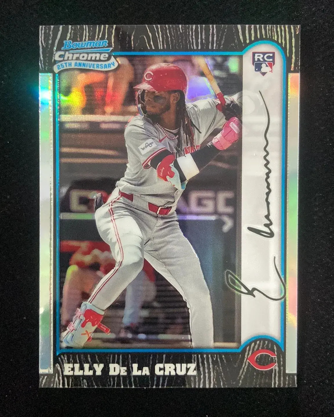 2024 Topps Bowman Chrome 25th Refractor #BC25-1 Elly De La Cruz RC Reds HD