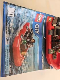 LEGO City: Police Patrol Boat (60129) 100% Complete with Instructions! No Box!