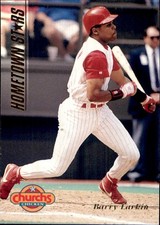 1994⚾ Church's Chicken Hometown Stars Gold #12 Barry Larkin CINCINNATI REDS