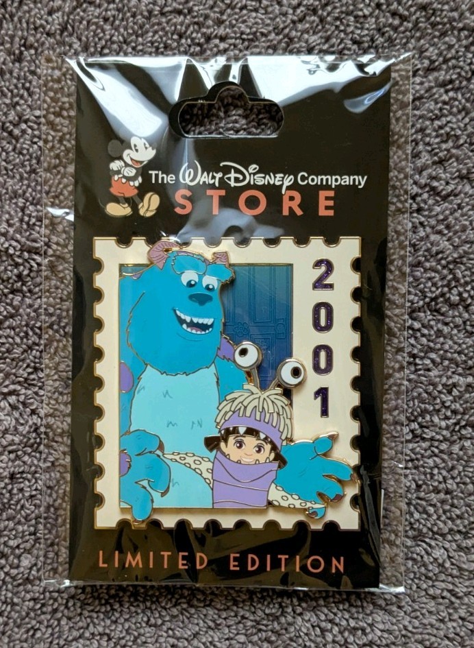 D23 Expo 2026 TWDCS Pixar Sulley and Boo, LE 500 Pin