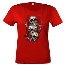 T-shirt donna teschio