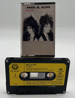 Mel And Kim FLM MC Kassette 1987 UK 80er Dance Techno Pop Aus Sammlung Top