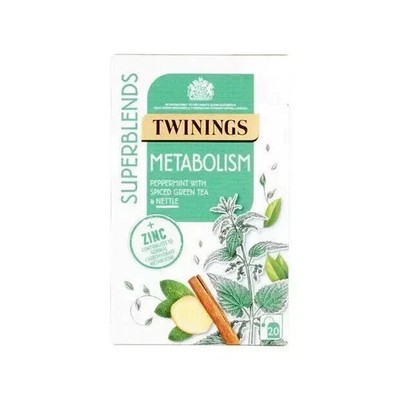 2 x twinings Superblends Metabolism 20 Envelopes