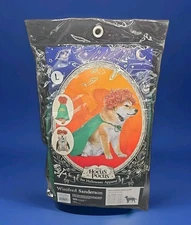 L Halloween Disney Hocus Pocus WINIFRED Sanderson Dog Costume LARGE Wig & Kape