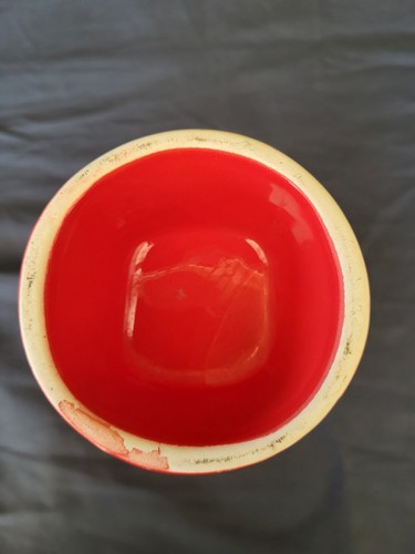 Tikis Bar And Grill Waikiki Hawaii Red And Yellow Tiki Glass Tumbler NICE! - Picture 3 of 7