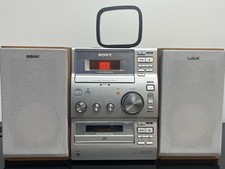 Sony CMT-CP100 Micro HiFi Component System Radio CD Tape TESTED WORKING