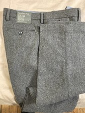 Herringbone Wool Dress Pants 32x32, new