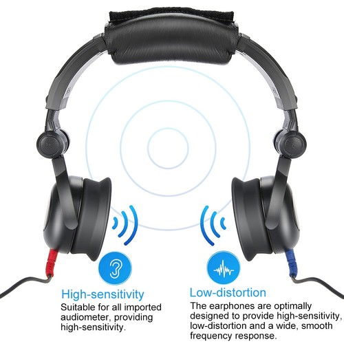 Audiometer Audiometric Hearing Screening Headphone Air Conduction Audiometer - Picture 6 of 9