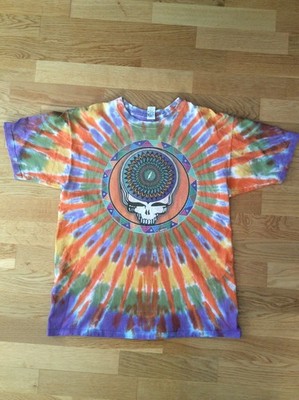 Grateful Dead Spring Tour 1995 Tie Dye Batik T-Shirt | Gr. L