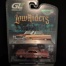 Greenlight California Lowriders 1964 Chevrolet Impala Pink Roses 1/64 63010 A
