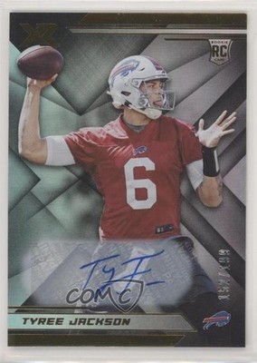 2019 Panini XR Rookies Auto 152/199 Tyree Jackson #183 Rookie Auto RC 6s2