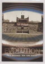 2019 Topps Evolution Of: Stadiums Blue Oracle Park Polo Grounds #ES-5 0b0