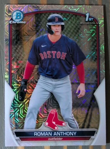 2023 Bowman Chrome Roman Anthony MOJO REFRACTOR #BCP-71 Rookie Card Red Sox
