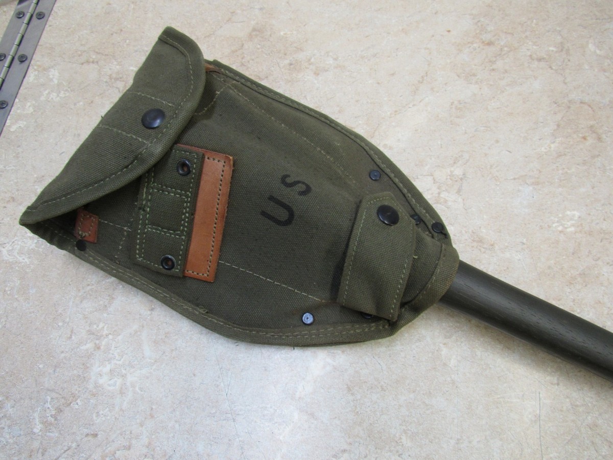 US Vietnam Era M1951 Entrenching E Tool Shovel Gardex 1964 w/ Pick