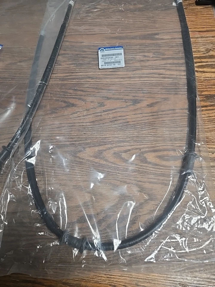 Juego de 2 cables de freno de estacionamiento Mopar 68169258AB-001 2015 RAM Promaster 1500 2500 Foto 3 de 4