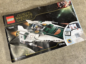 LEGO Star Wars RETIRED Ship Lot 75248 75242 75254 Minifigs Manual