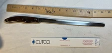 Cutco Knife 1724 Bread Knife Sharp Blade Classic Brown Swirl Handle VTG #24
