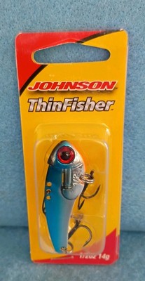 Johnson Thin Fisher Hook 1/2-Brand New-SHIPS SAME BUSINESS DAY 